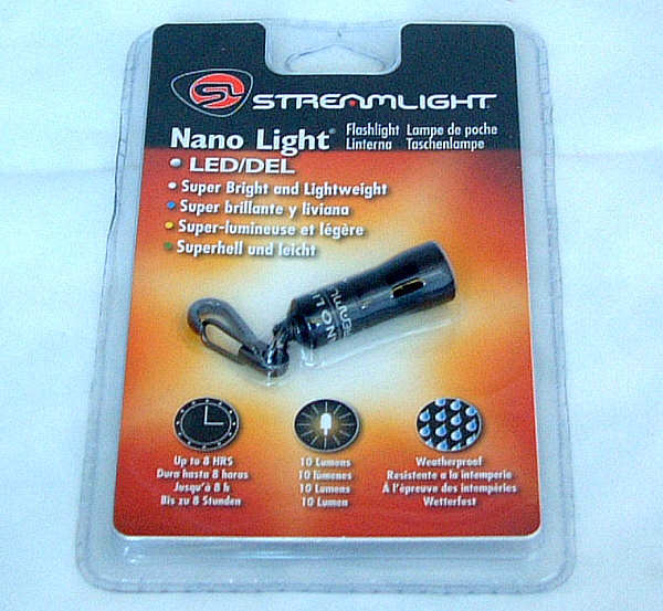  Streamlight nano свет! миниатюрный брелок для ключа модель 73001 STREAMLIGHT
