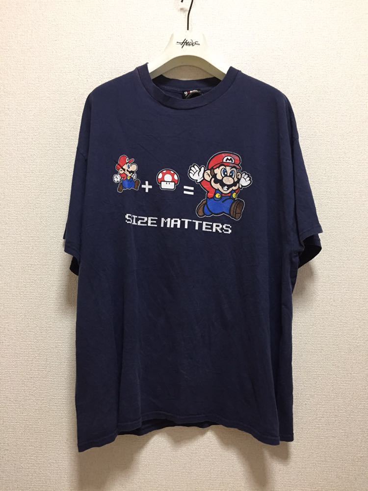 Yahoo!オークション - giant製 90's Tシャツ スーパーマリオ ブラザー