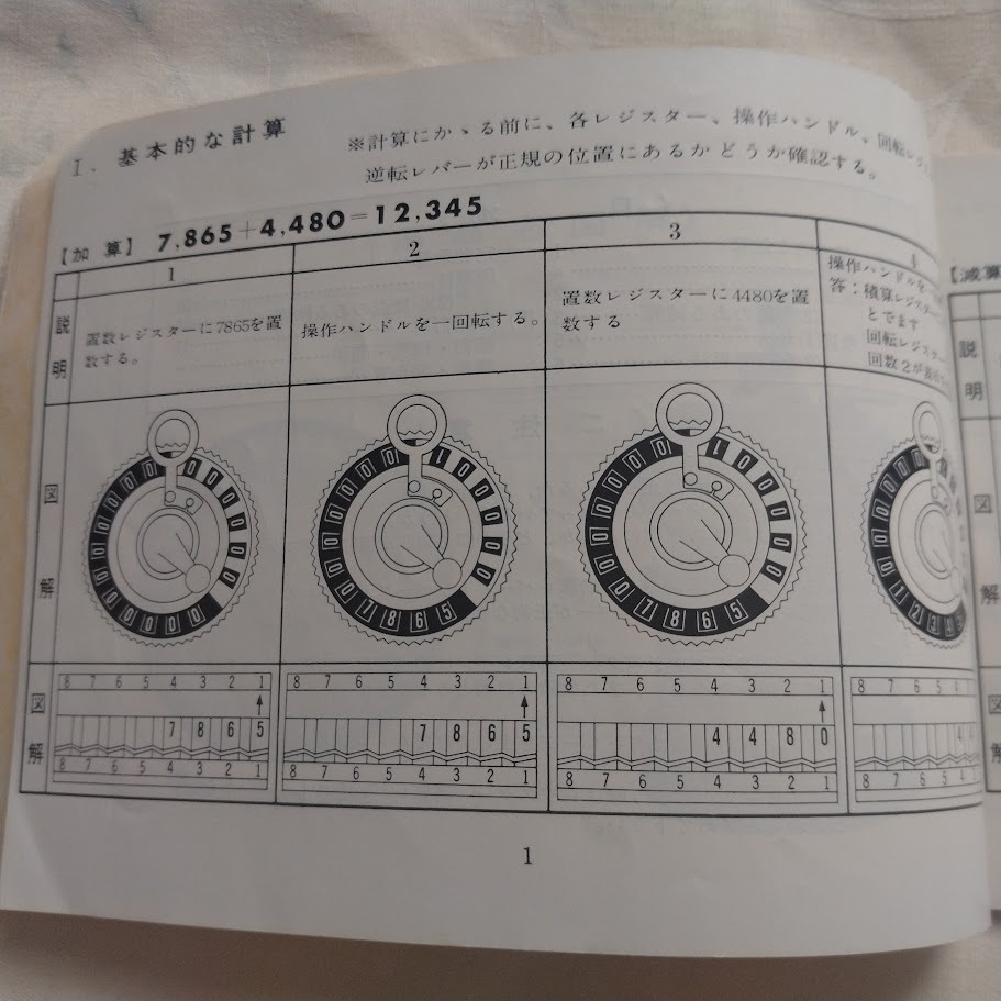 宅急便送料込　CURTA クルタ計算機 Type1 リヒテンシュタイン製 ケース付　取扱説明書付 _画像9