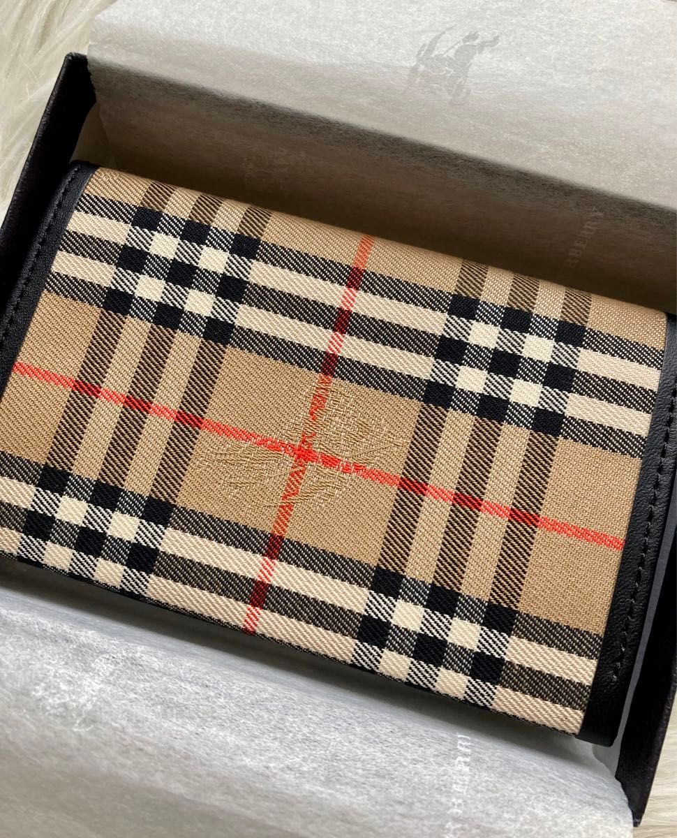 【新品】BURBERRY （バーバリー）マイクロミニ・システム手帳 