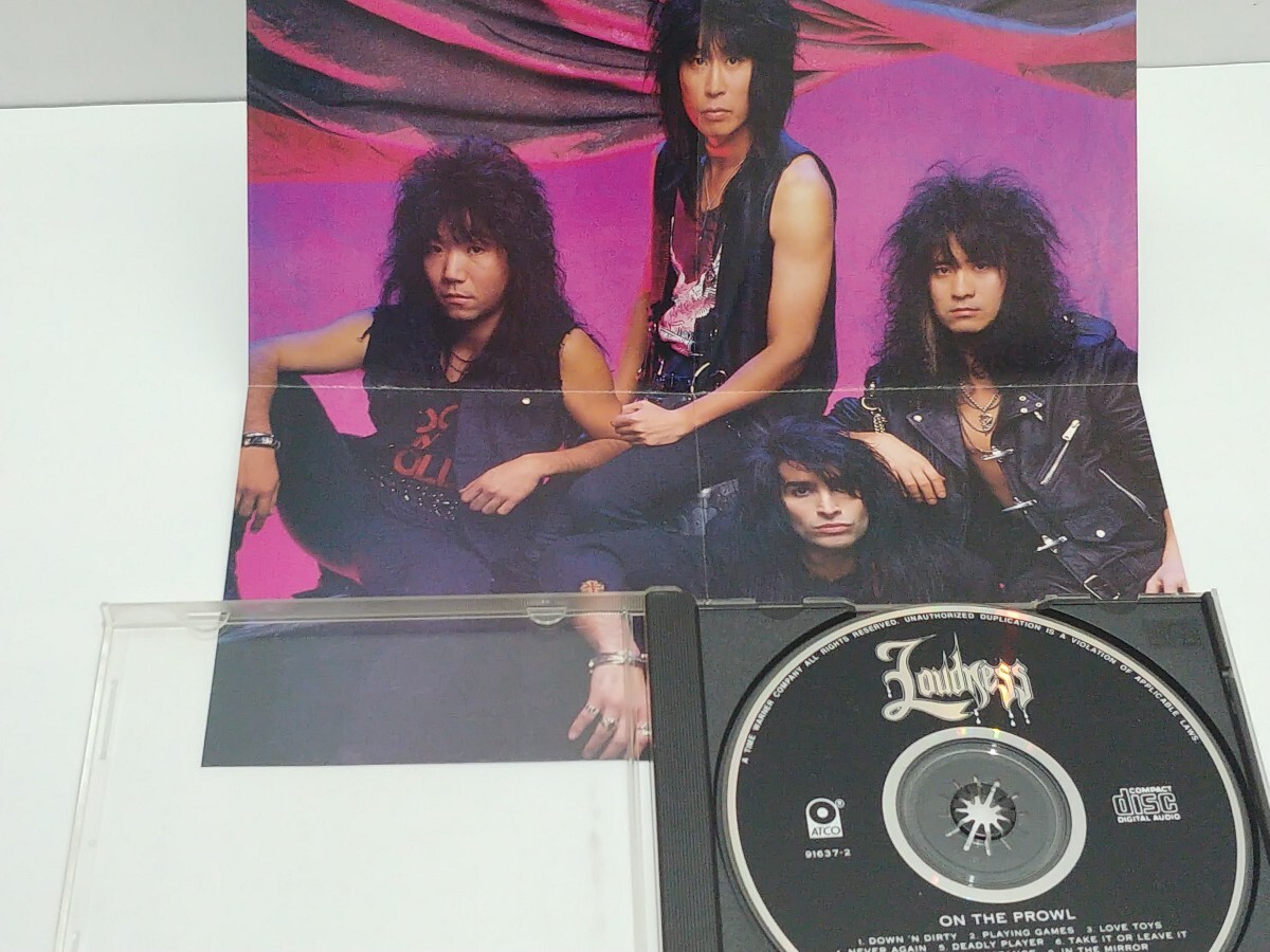 ◆ＣＤ◆1stオーナー◆LOUDNESS◆ラウドネス◆ON THE PROWL◆オン ザ プロール◆ＵＳＡ購入◆_画像5