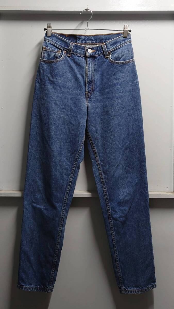 00’s Levi's USA製 550 RELAXED FIT TAPERED LEG デニム パンツ MIS M ボタン裏512 ブランクタブ リーバイス 2000年代_画像1