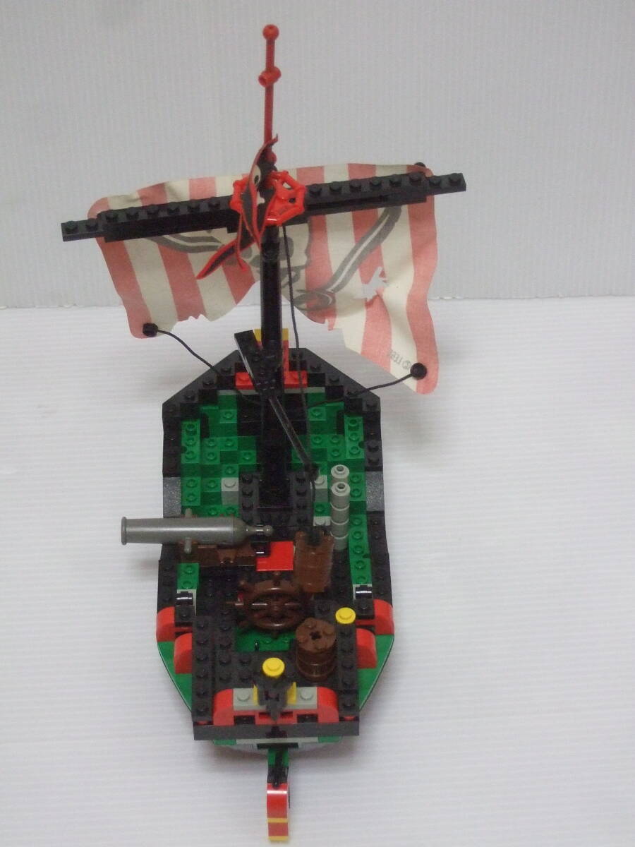 LEGO レゴ 6250 南海の勇者シリーズ レッドビエント号 海賊船　地図　ミニフィグ 船長　海賊_画像4