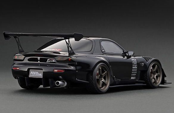 10/ignition model FEED Afflux GT3 （FD3S） Black (1/18 Scale)RX-7 MAZDAの画像5