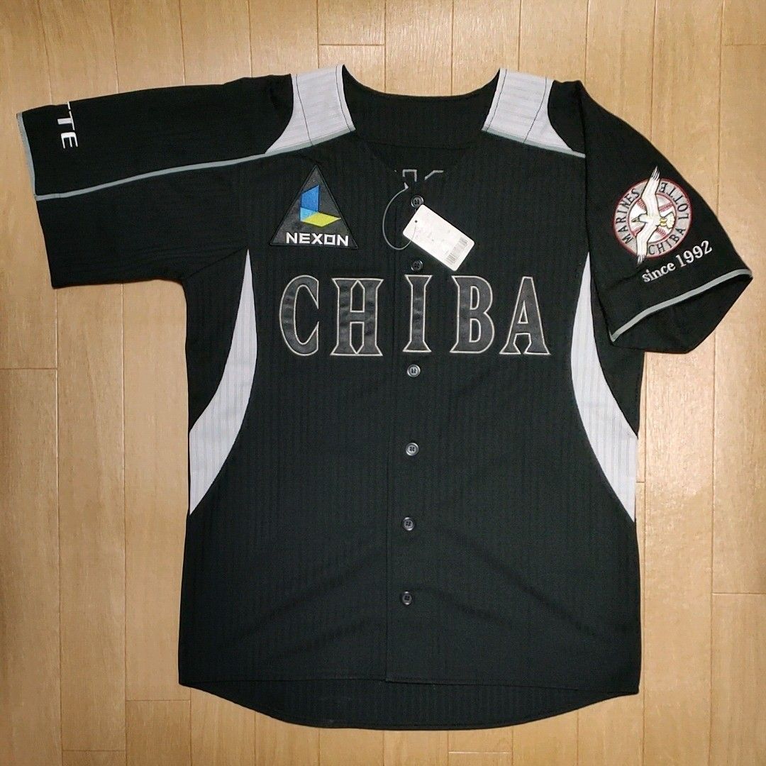千葉ロッテマリーンズ 吉田裕太選手 ブラックCHIBA ユニフォーム 千葉ロッテマリーンズ 吉田裕太選手 ブラックCHIBA ユニフォーム