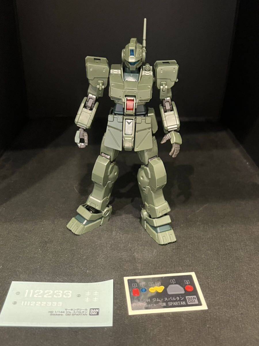 【市場希少品】ガンプラ ジャンク　HGUC 1/144 ジムスパルタン　クリーニング済_画像2