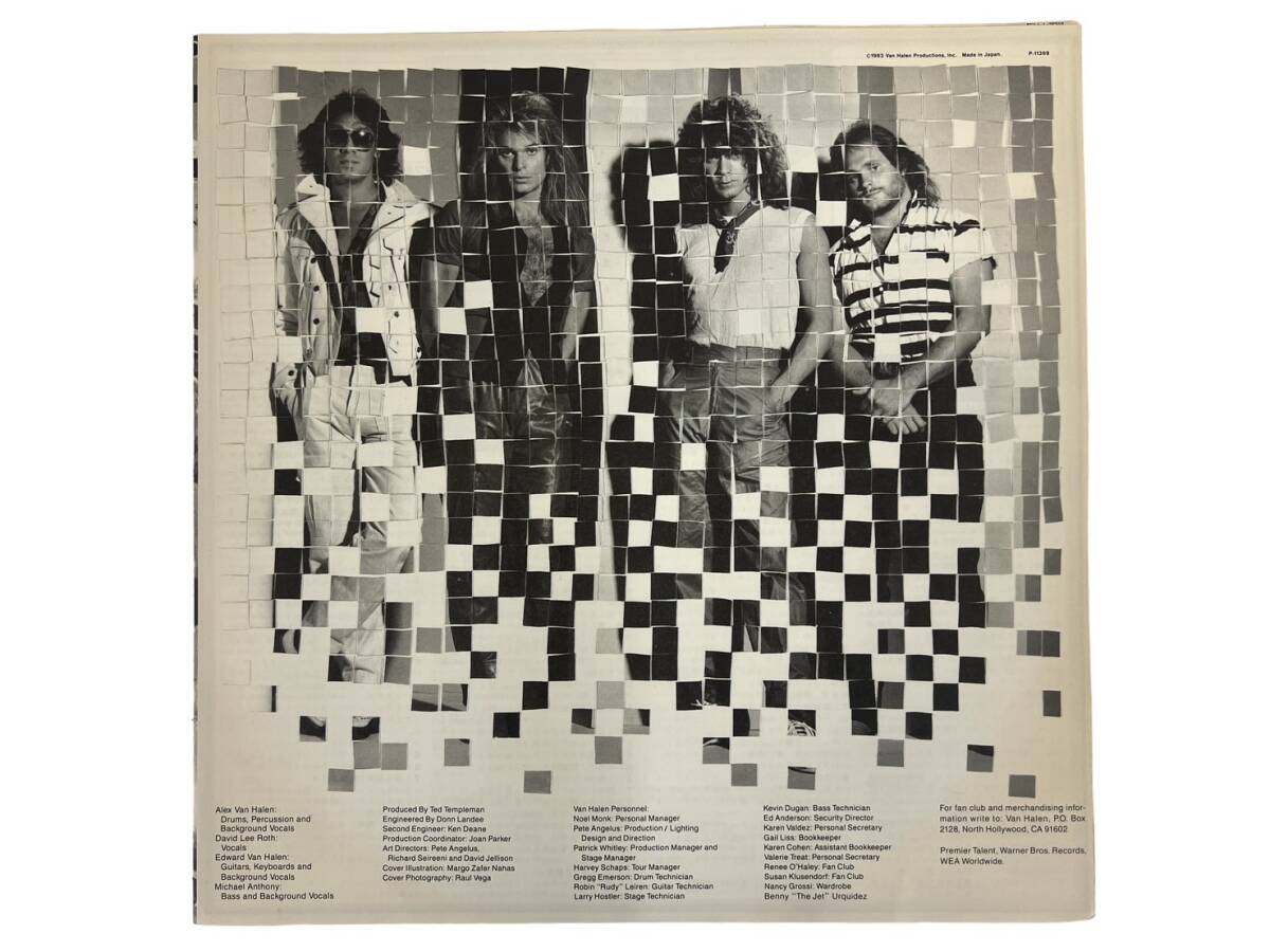 VAN HALEN ヴァン・ヘイレン 1984 帯付 中古LPレコード_画像8