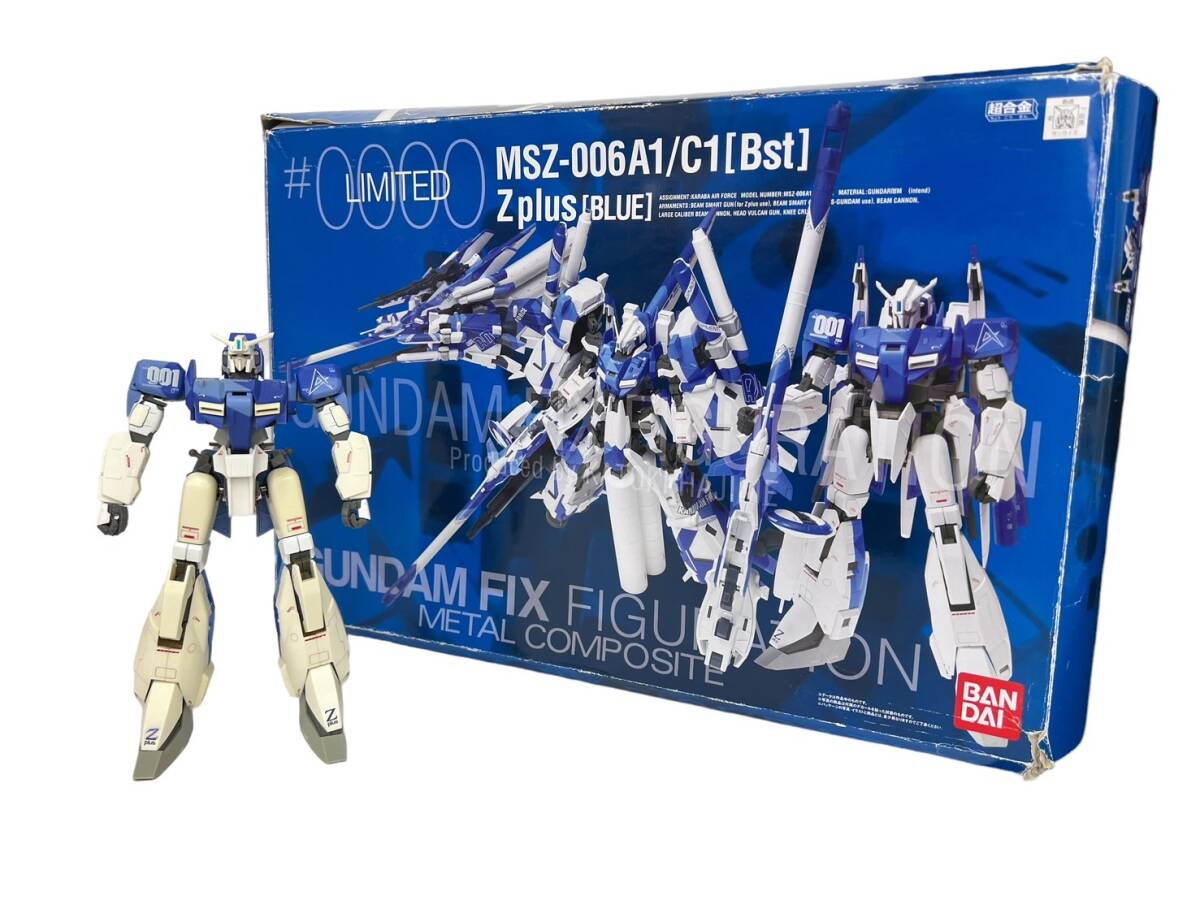 【一部欠品】BANDAI バンダイ GUNDAM FIX FIGURATION METAL COMPOSITE LIMITED MSZ-006A1 ガンダム ブルー_画像1