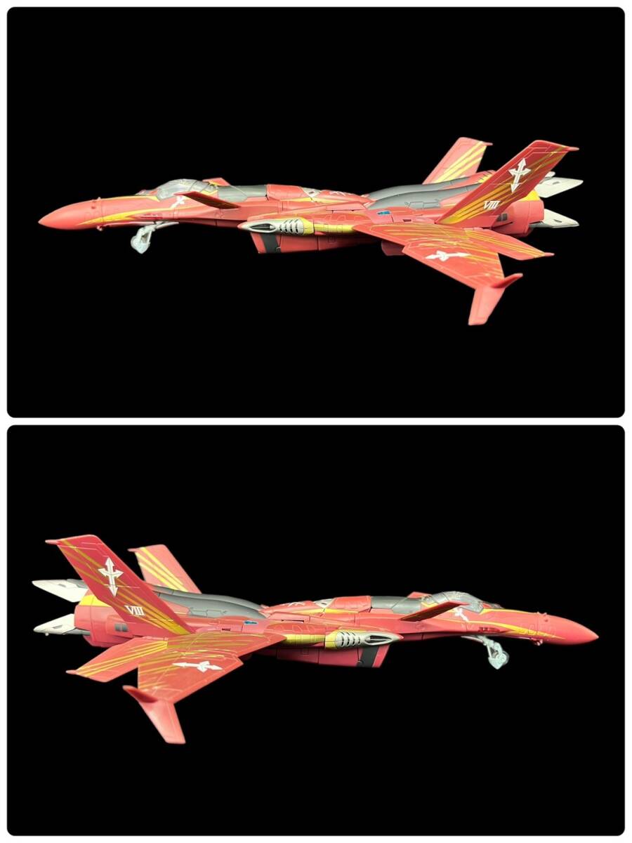 【スタンドパーツ一点欠品】 YAMATO やまと マクロスゼロ 完全変形 SV-51r ノーラ機 1/60_画像4