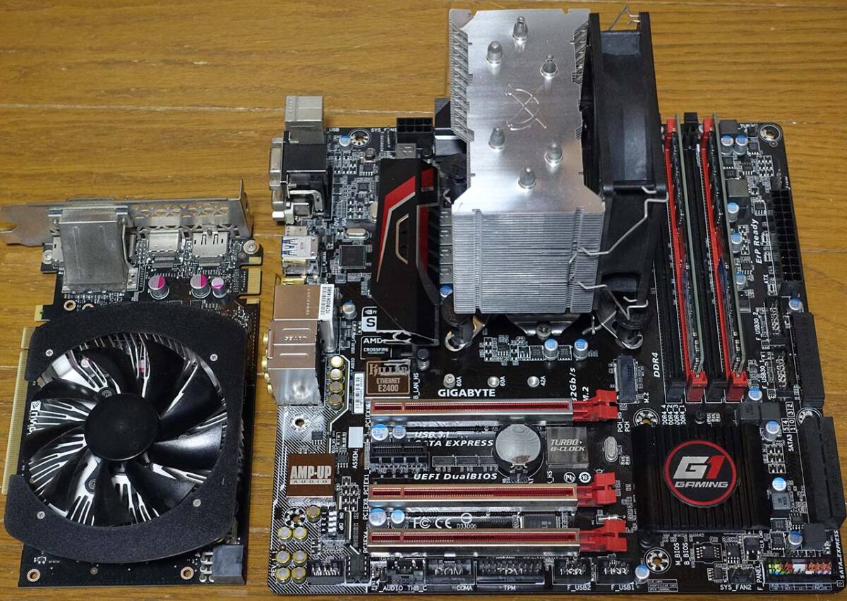 自作PC GA-Z170MX-Gaming5/Core i7-6700/GTX960/メモリ16GB/SSD 250GB/HDD 2TB/OS無しの画像4