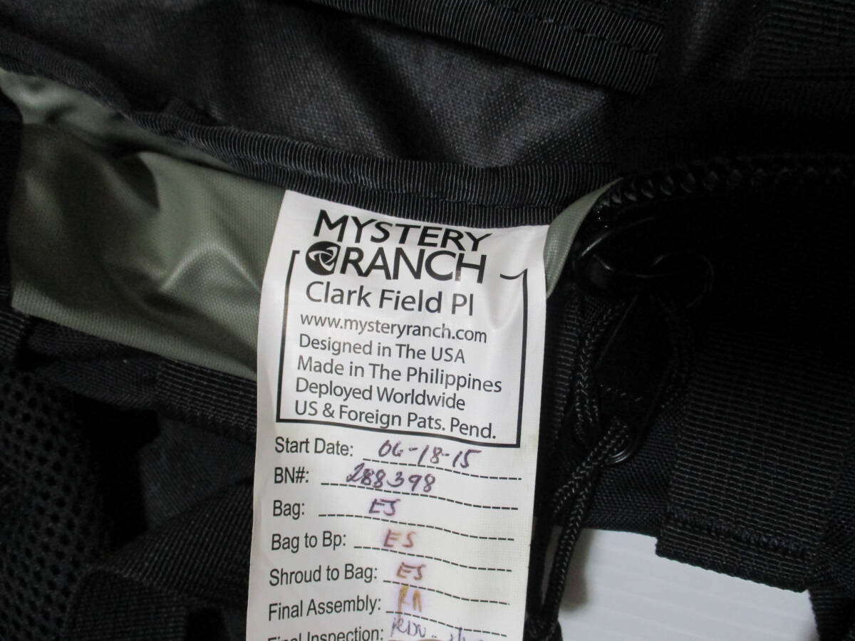  Mystery Ranch MYSTERY RANCH рюкзак рюкзак Spartan чёрный размер S (3Fo - большой 