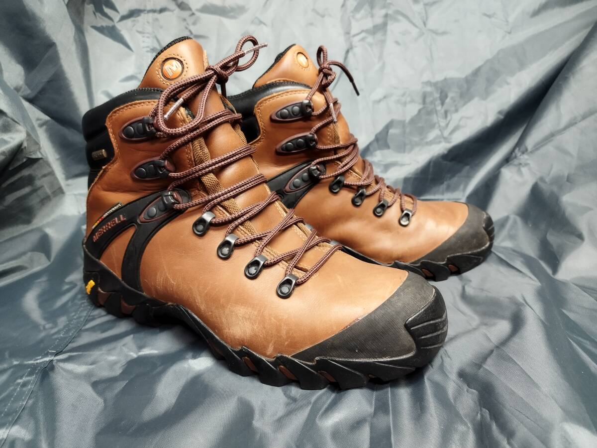 MERRELLmereru27~27.5cm Switchback switch back GORE-TEX Gore-Tex leather mountain climbing shoes trekking shoes 