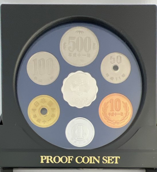 1999年　平成11年　オールドコインメダルシリーズ・プルーフ貨幣セット　年銘板図柄・明治3年20円金貨　造幣局　１_画像3
