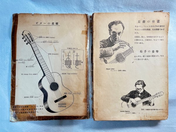 1956年発行　初等科ギター教室　小倉俊　全音楽譜出版社_画像3