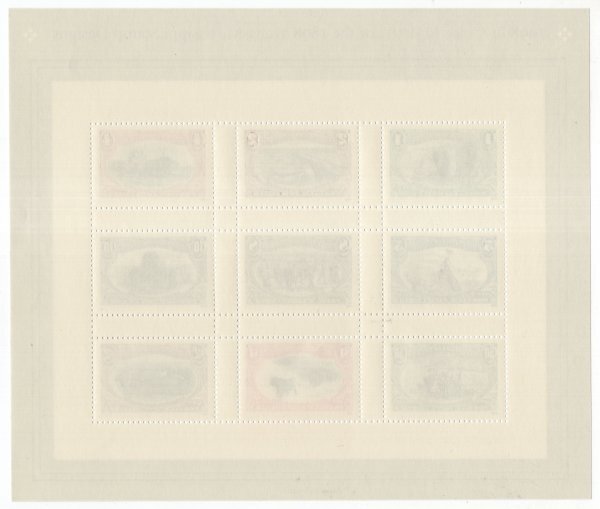 外国切手 アメリカ 1997年 トランスミシシッピ博覧会100年記念 シート 未使用の画像2