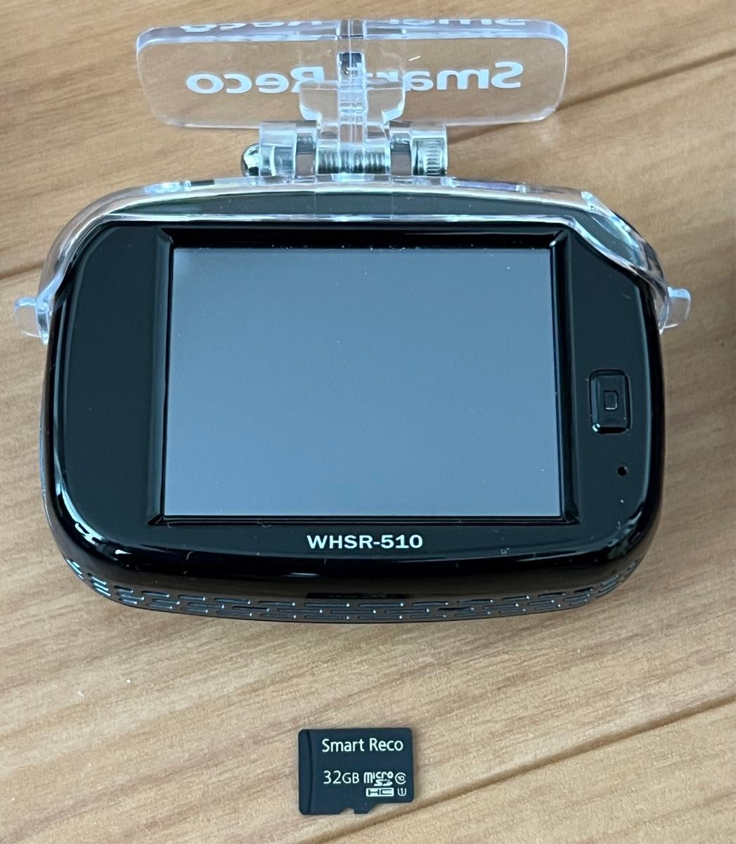 SmartReco WHSR-510 フロントカメラのみ GPS付 純正32GB SD SmartReco WHSR-510 フロントカメラのみ GPS付 純正32GB SD