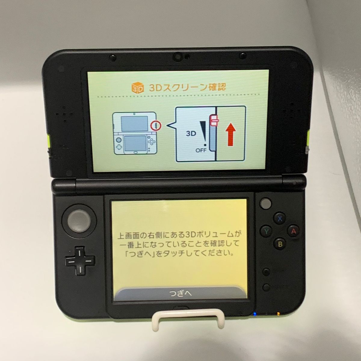 IPS液晶・動作品】Newニンテンドー3DS LL ライム ブラック 本体 IPS液晶・動作品】Newニンテンドー3DS LL ライム ブラック 本体