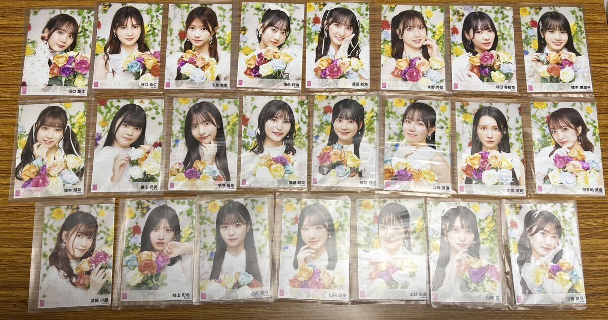 AKB48 カラコンウインク 44種フルコンプセット 生写真 OS盤 オフィシャルショップ盤 柏木由紀 小栗有以 村山彩希_画像2