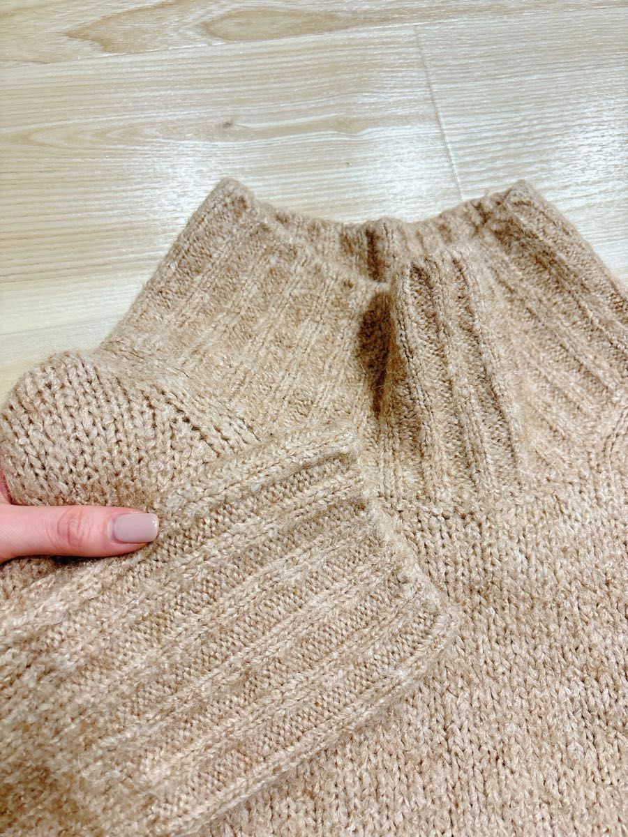 【H＆M】セーター タートルネック オーバーサイズ ニット