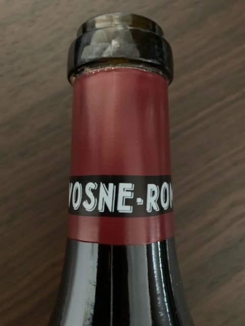 ◇希少レア入手困難◇空瓶◇DRC◇VOSNE ROMANEE【1999】傑出 ◇希少レア入手困難◇空瓶◇DRC◇VOSNE ROMANEE【1999】傑出