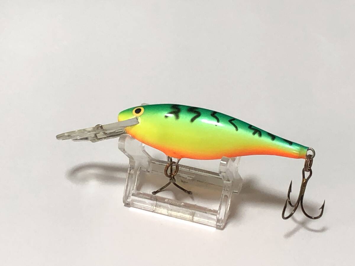 ラパラ RAPALA SR-8 SR8 シャッドラップ ディープランナー SHAD RAP DEEP RUNNER ファイヤー(検.オールド OLD アイルランド フィンランド_画像4