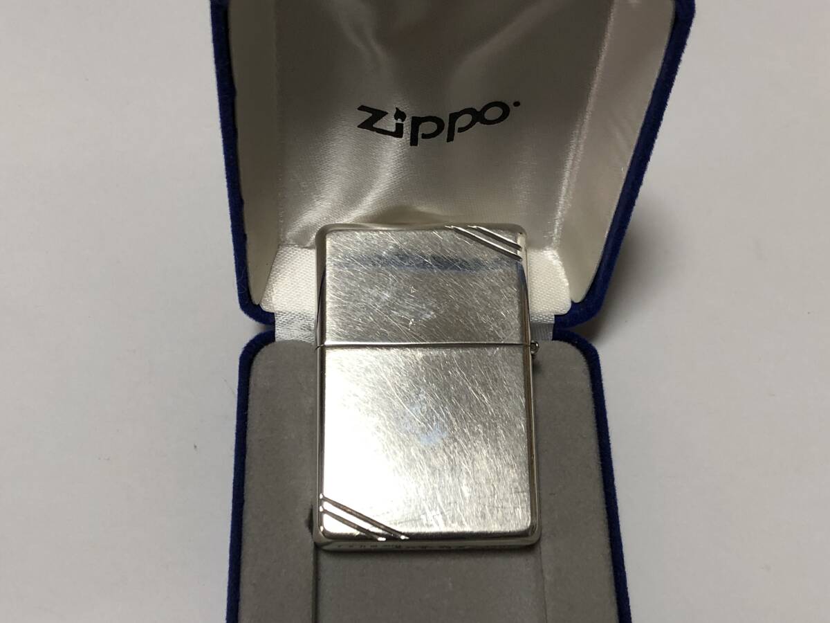 ケース付き ZIPPO ジッポー スターリングシルバー 純銀 STERLING SILVER 2003年製 アメリカ 喫煙具 MADE IN USAの画像3