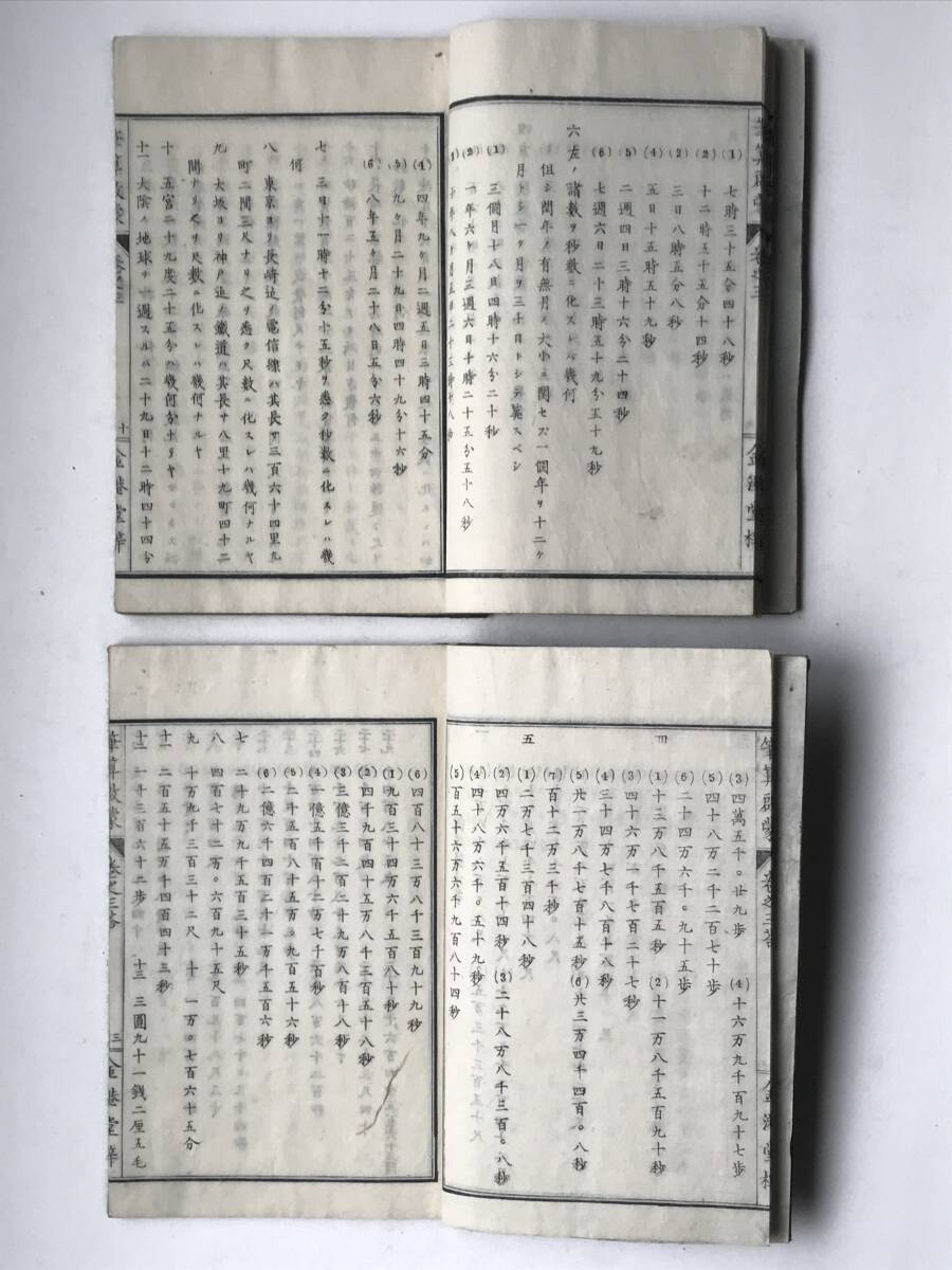 明治算術教科書〜筆算啓蒙、筆算題叢、答式、二一天作、の画像7