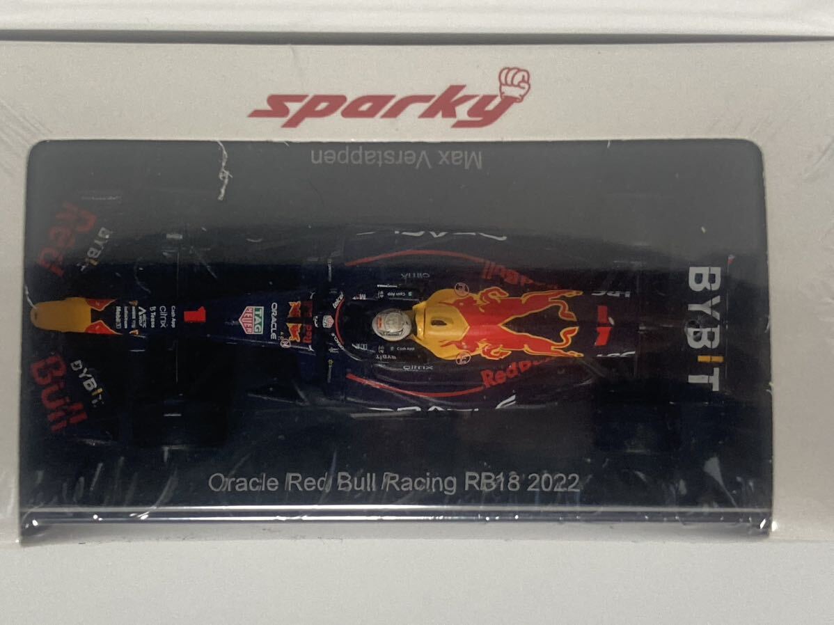 ＜1/64 スパーキー＞ Oracle Red Bull Racing RB18 #1 2022 レッドブル フェルスタッペン_画像4