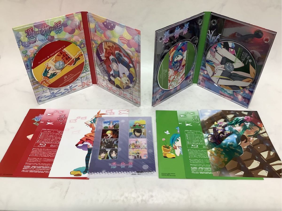 1円〜 化物語 ブルーレイ ディスク BOX 特別限定生産BOX、暦物語、憑物語 上下巻 ブルーレイ 完全生産限定版_画像7