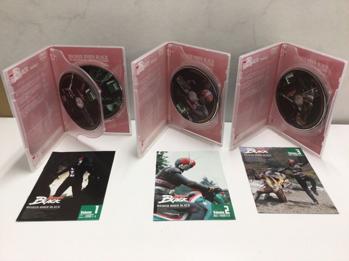 1円〜 仮面ライダーブラック 1〜5 DVD BOXの画像4