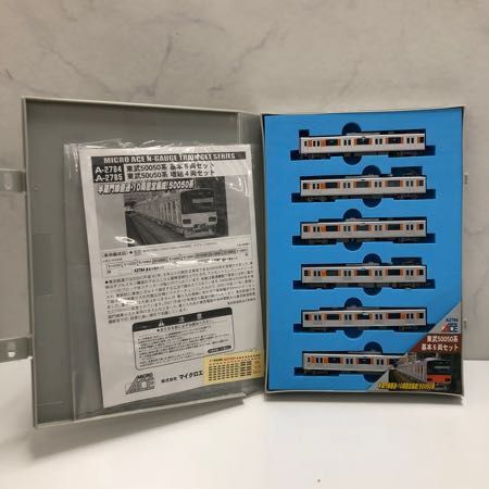 1円〜 ジャンク マイクロエース Nゲージ A-2784 東武50050系 基本6両セット_画像2