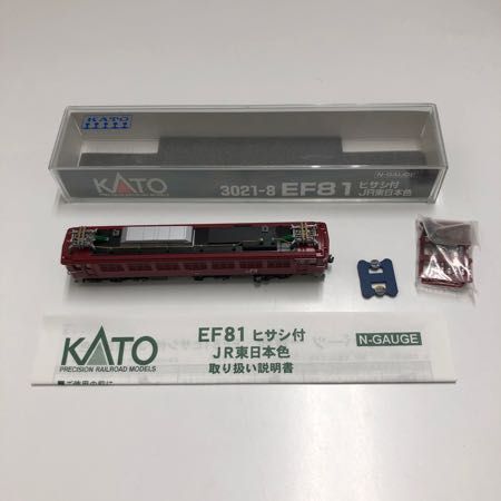 1円〜 動作確認済み KATO Nゲージ EF81 電気機関車2両セット 3021-8 ヒサシ付 JR東日本色、3021-1 一般色_画像7