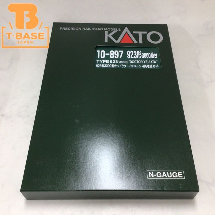 1円〜 KATO Nゲージ 10-897 923形3000番台 ドクターイエロー 4両増結セット_画像1