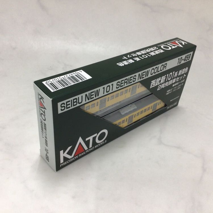 1円〜 動作確認済み KATO Nゲージ 10-459 西武新101系 新塗色 2両先頭車セット_画像2