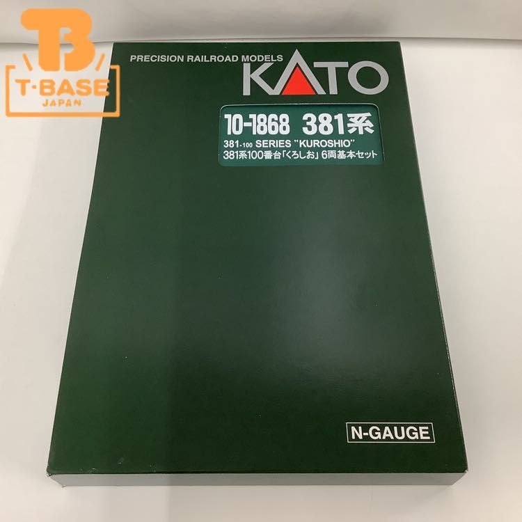 1 jpy ~ Junk KATO N gauge 10-1868 381 series 100 number pcs [....] 6 both basic set 