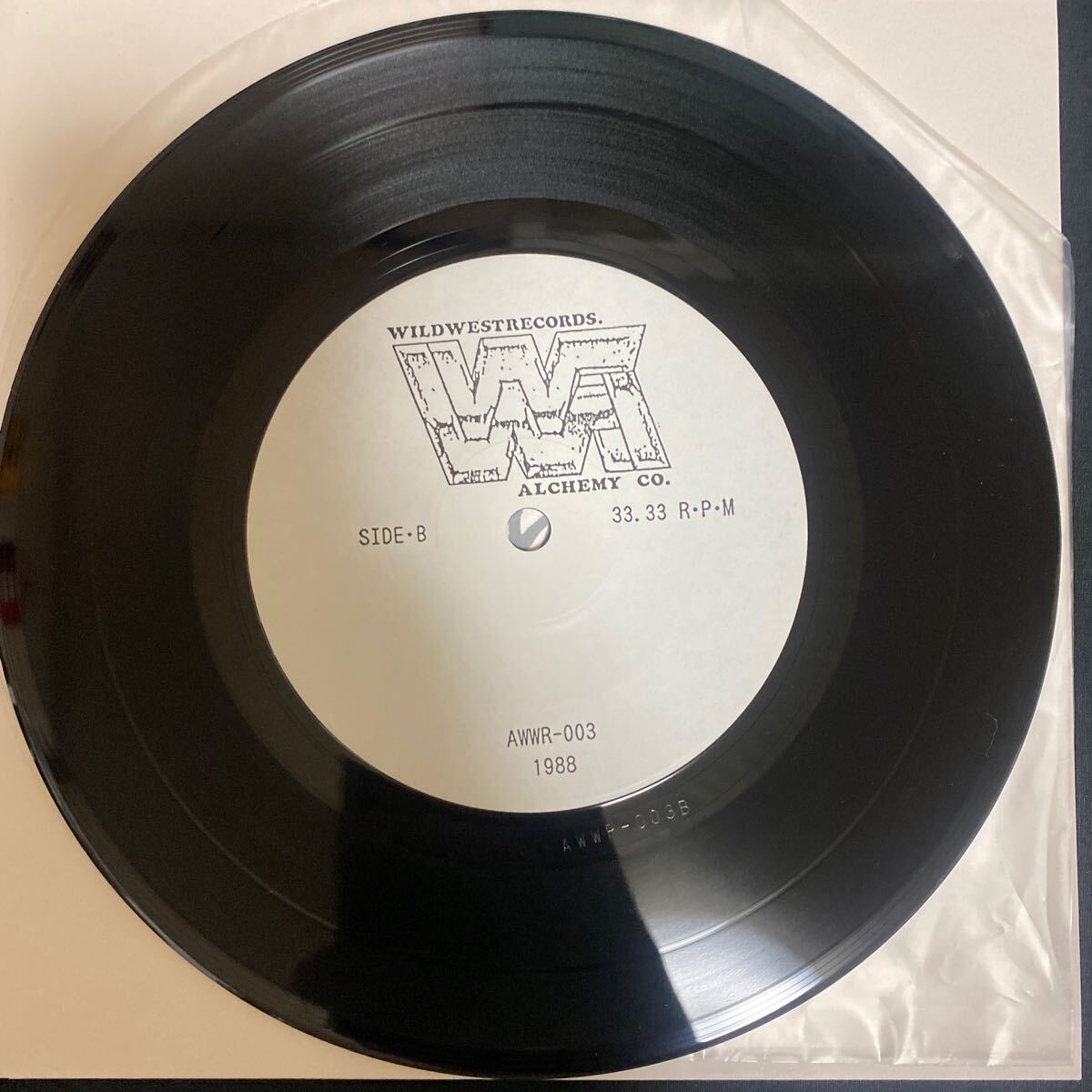 【美品】 DANSE MACABRE AWWR-003 1988年 インサート付き EP盤 レコード_画像4