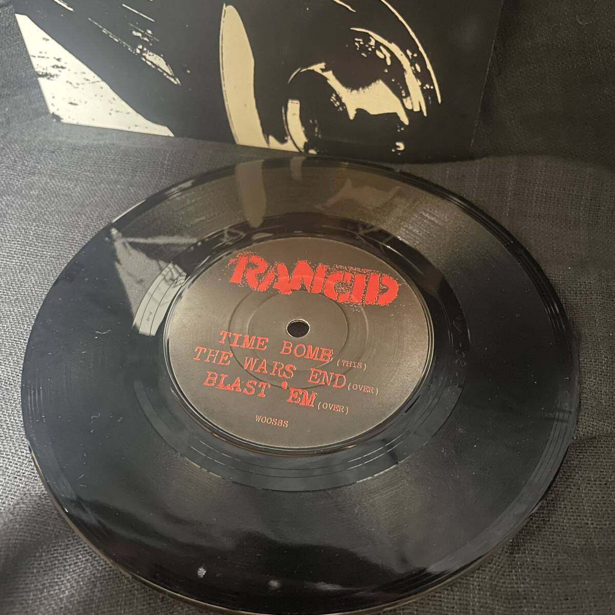 RANCID 「TIME BOMB」 EPレコード WOOS8S パンク_画像3