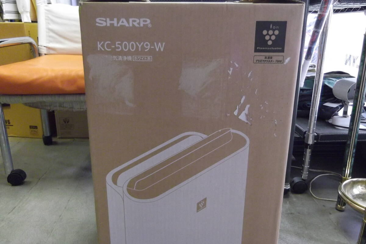 8500円 ☆SHARPシャープ 加湿空気清浄機 KC-500Y9開封 美品 8500円 ☆SHARPシャープ 加湿空気清浄機 KC-500Y9開封 美品