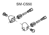 【送料230円】直付台座用 シマノ純正 アウターストッパー SM-CS50 アルミ用 Wレバー ダブルレバー台座用 アルミフレーム用 軽合金フレームの画像2