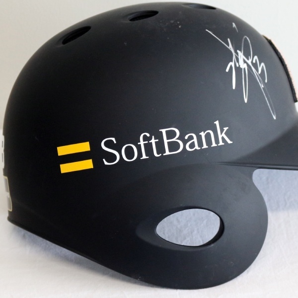 [ благотворительность ] Fukuoka SoftBank Hawks близко глициния .. игрок двойной Anniversary шлем 