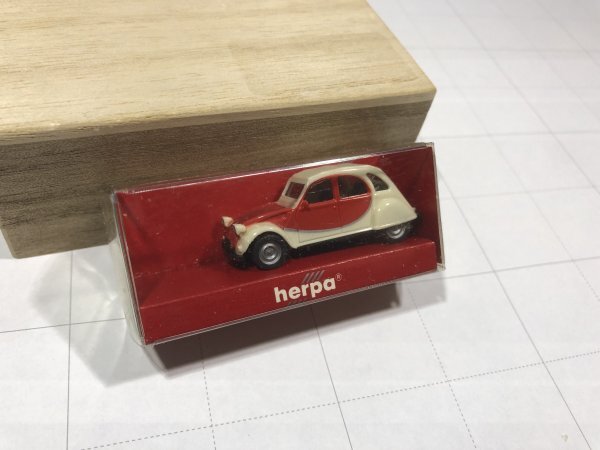 Herpa Citroen 1/87 シトロエン 2CV Charleston 3台セット_画像4