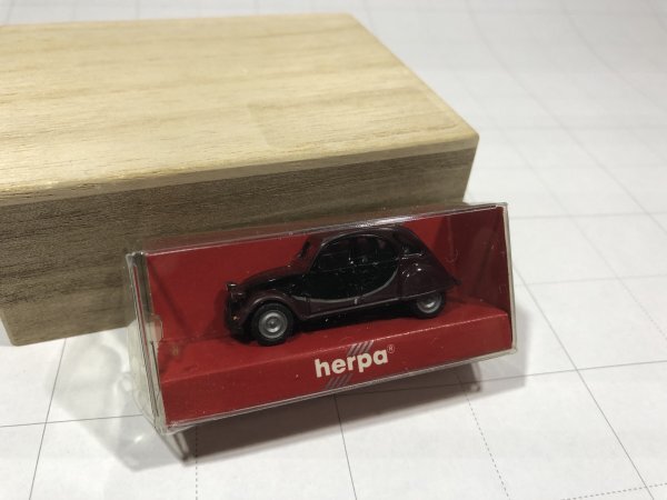 Herpa Citroen 1/87 シトロエン 2CV Charleston 3台セット_画像6