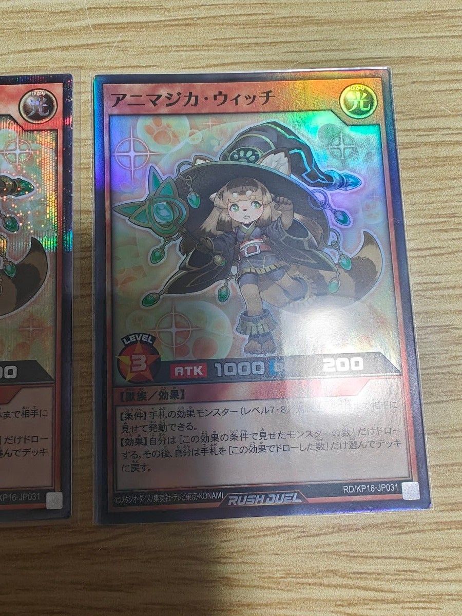 遊戯王 ラッシュデュエル アニマジカウィッチ 絵違い 通常 シク 遊戯王 ラッシュデュエル アニマジカウィッチ 絵違い 通常 シク