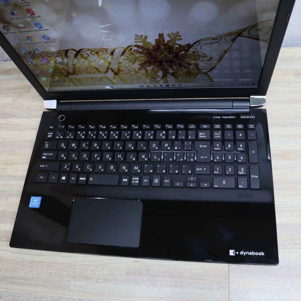 ★中古PC 500GB メモリ8GB★T45/G Webカメラ Celeron 3865U Win11 MS Office 中古品 ノートPC★P68907_画像4