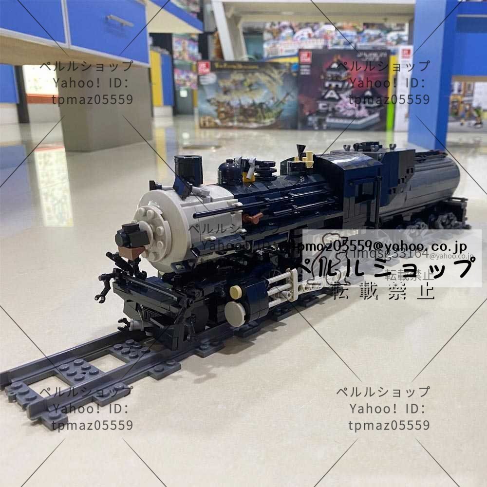 LEGO互換 テクニック 5700型蒸気機関車 1136ピース 蒸気機関車_画像1