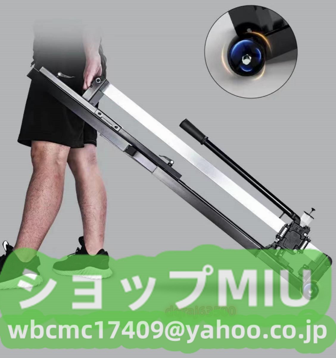 プロのタイル切断機 高精度 タイル切断器 移動式キャスター付き 実用品★1200mm 手動タイルカッター レーザーガイド_画像7