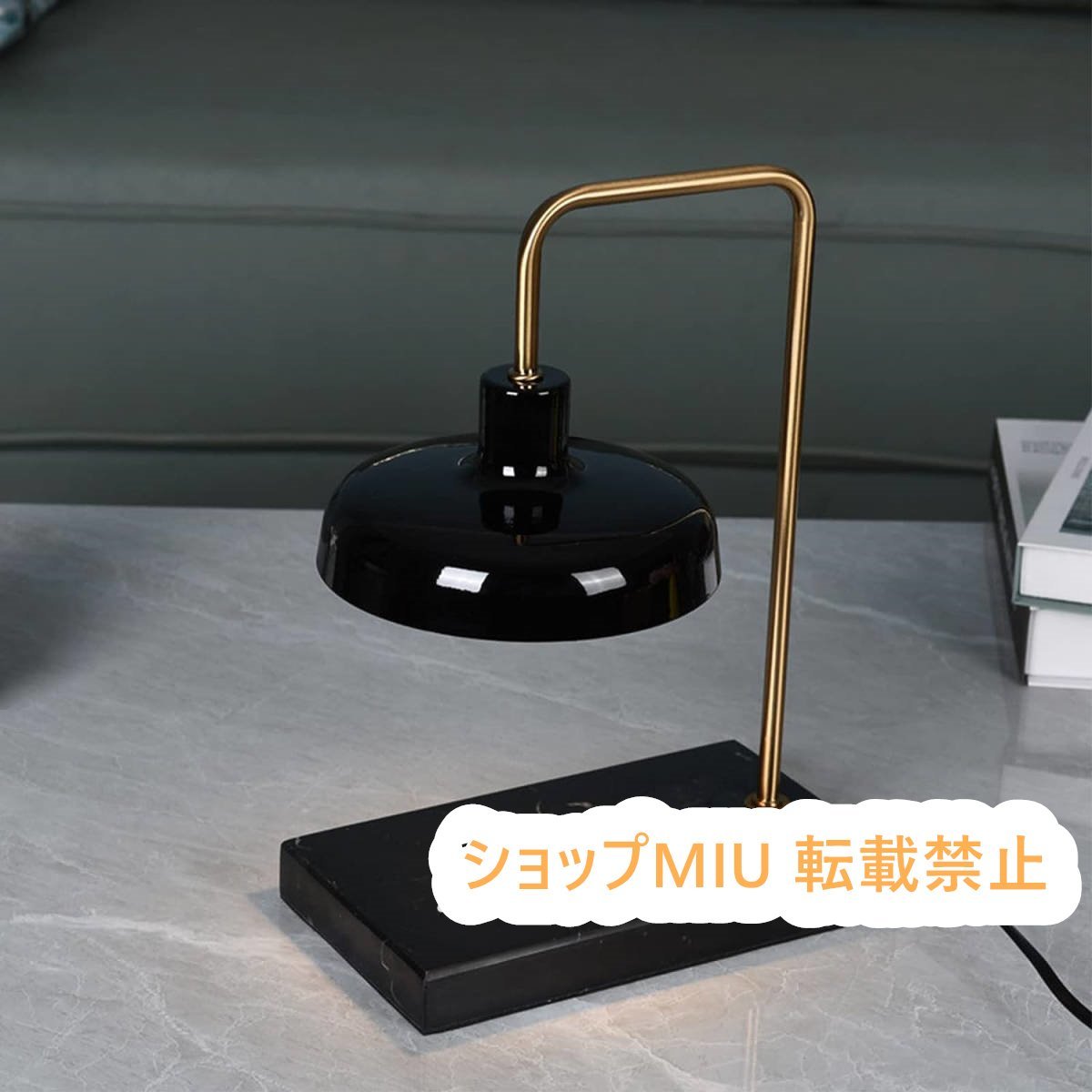 間接照明 アロマバーナー 大理石 無階段調光 アロマディフューザー アロマキャンドルホルダー キャンドルバーナー キャンドルウォーマー