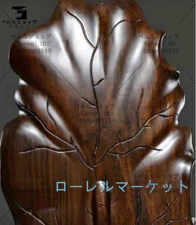 木彫仏像 仏教美術 精密細工 木彫り　黒檀木 観音菩薩像　仏像　置物 高さ30cm_画像3