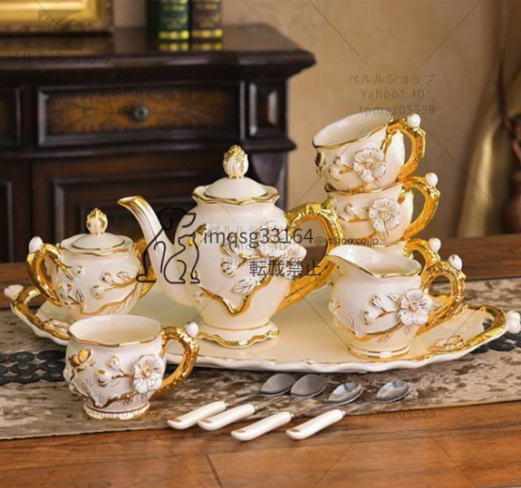  чайная посуда la Mix teapot & cup & молоко pot & сахарница & tray 9 позиций комплект европейская посуда стол одежда интерьер 