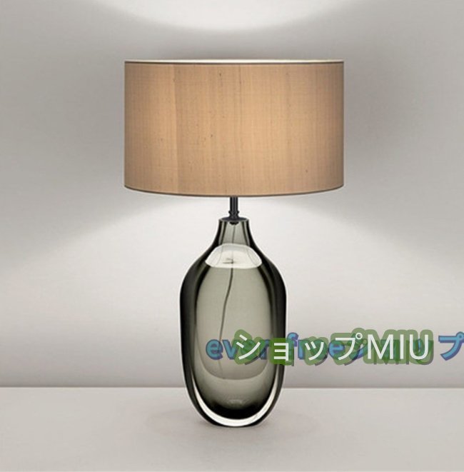 人気美品☆室内芸術 高級感溢れる 美品 卓上スタンド 豪華テーブルランプ 卓上ステンド 高級瑠璃スタンド